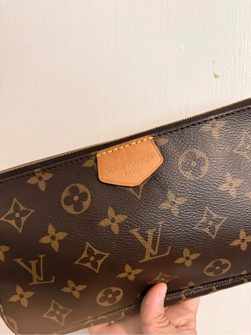 LOUIS VUITTON LARGE POCHETTE MONOGRAM FROM MPA